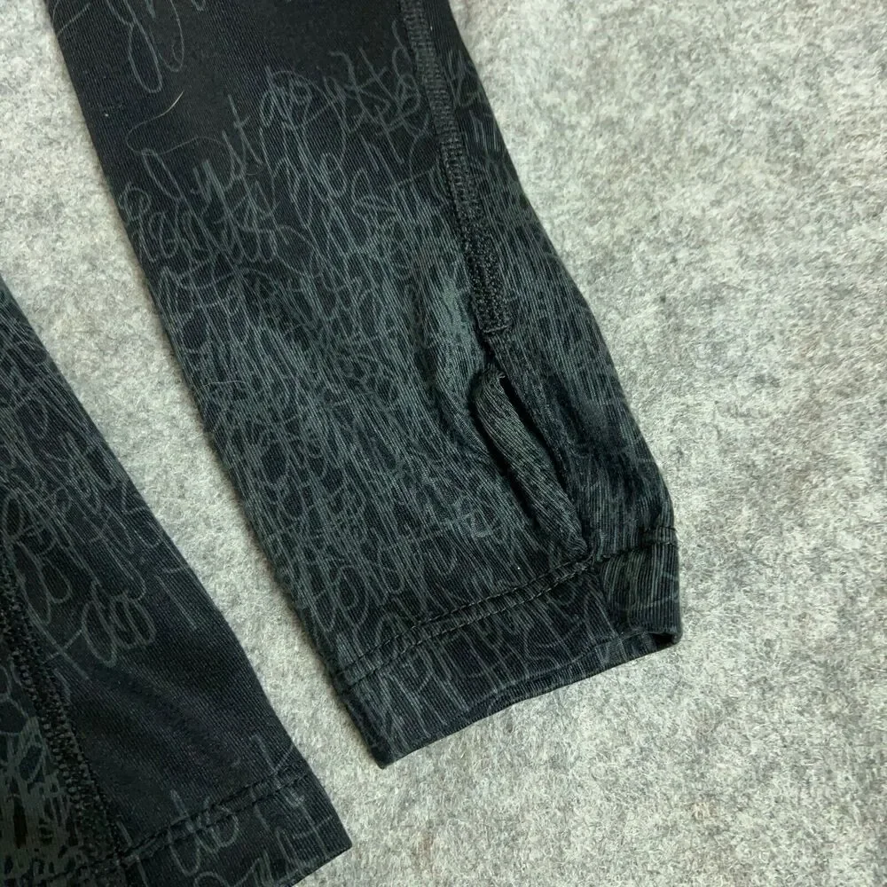 Nike Womens Pullover Large Black Gray Performance‎ Therma Fit Swoosh Athleisure